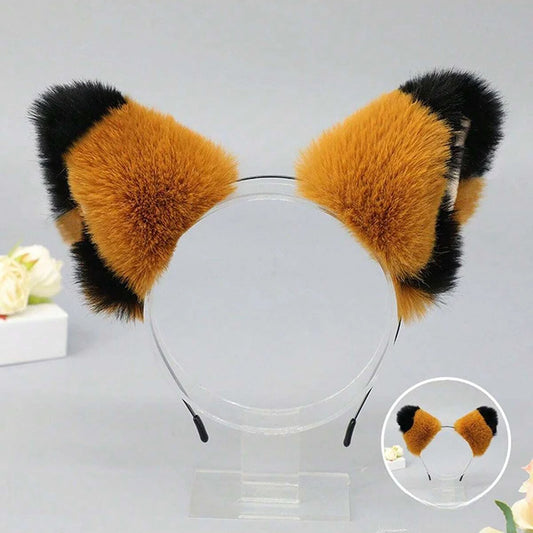 Brown & Black Therian Ears