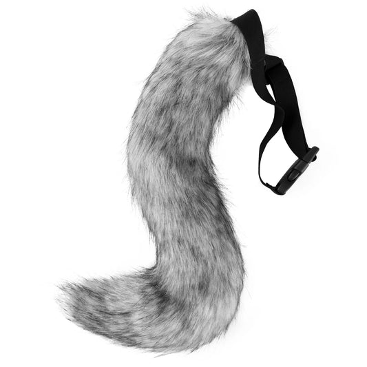 Grey Wolf Therian Tail