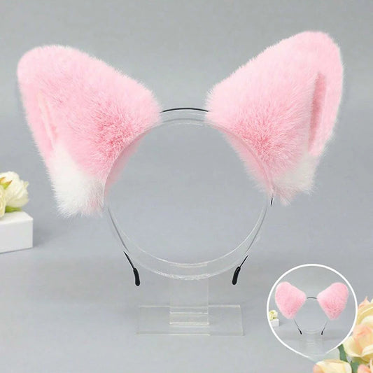 Kawaii Pink Therian Ears
