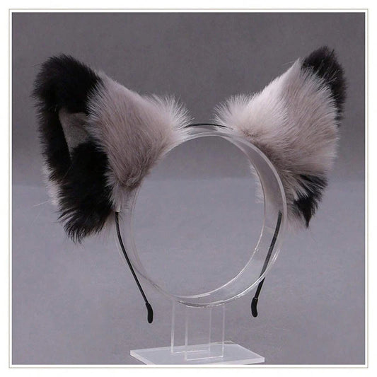Grey & Black Therian Ears
