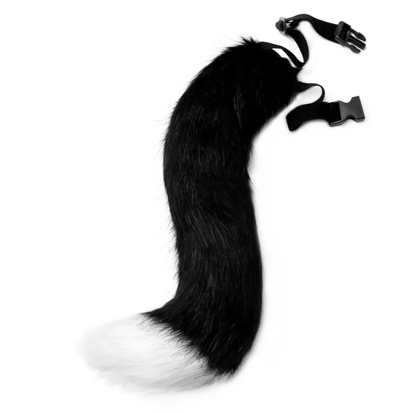 Black & White Cat Therian Tail