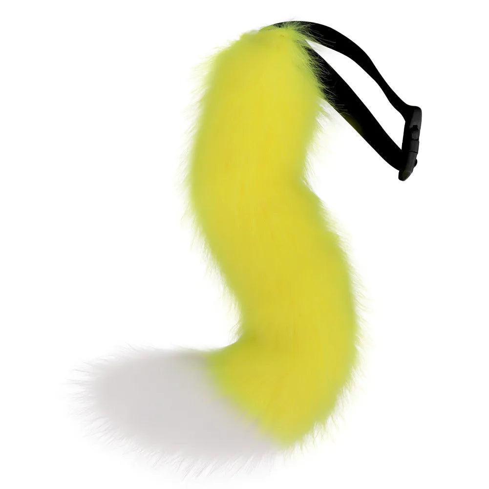 Yellow Fox Therian Tail