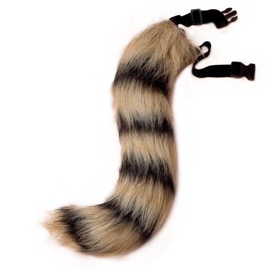Yellow Racoon Therian Tail